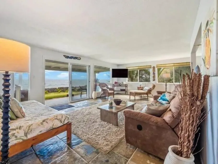 Ocean Front Paradise With Hot Tub In Hawaii Keaau Holiday home