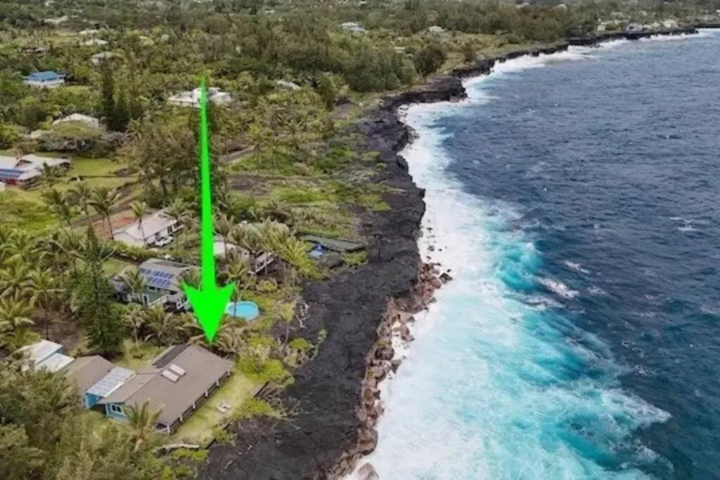 Holiday home Ocean Front Paradise With Hot Tub In Hawaii Keaau